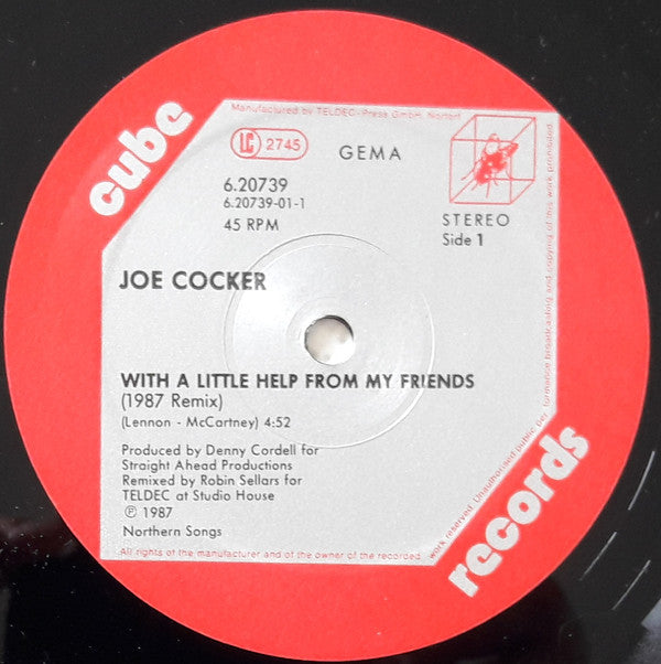 Joe Cocker : With A Little Help From My Friends (12")