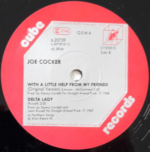 Joe Cocker : With A Little Help From My Friends (12")