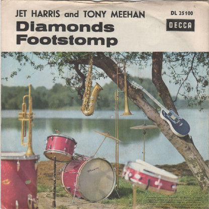 Jet Harris And Tony Meehan : Diamonds / Footstomp (7", Single)