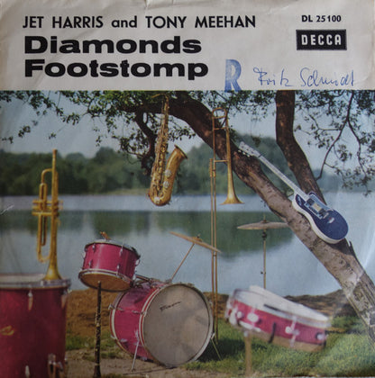 Jet Harris And Tony Meehan : Diamonds / Footstomp (7", Single)