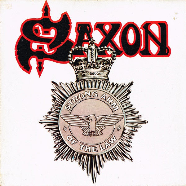 Saxon : Strong Arm Of The Law (LP, Album, Gat)