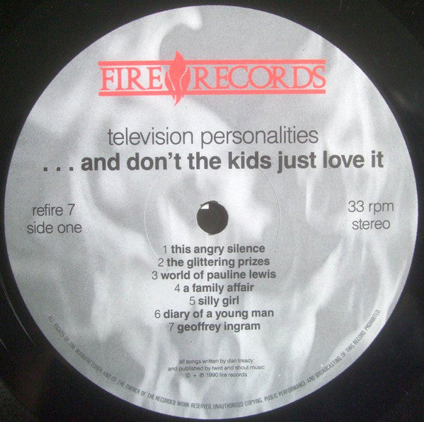 Television Personalities : ...And Don't The Kids Just Love It (LP, Album, RE, RM)