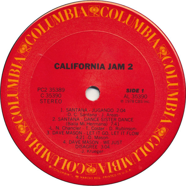 Various : California Jam 2 (2xLP)