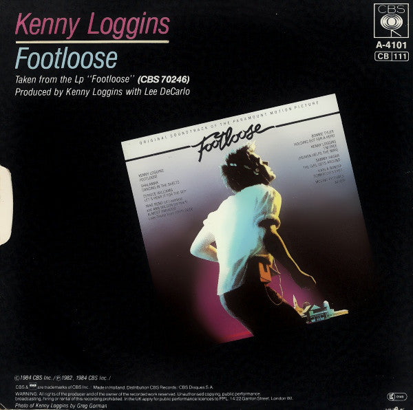 Kenny Loggins : Footloose (7", Single)