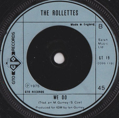 The Rollettes (2) : We Love You Rollers (7", Single)