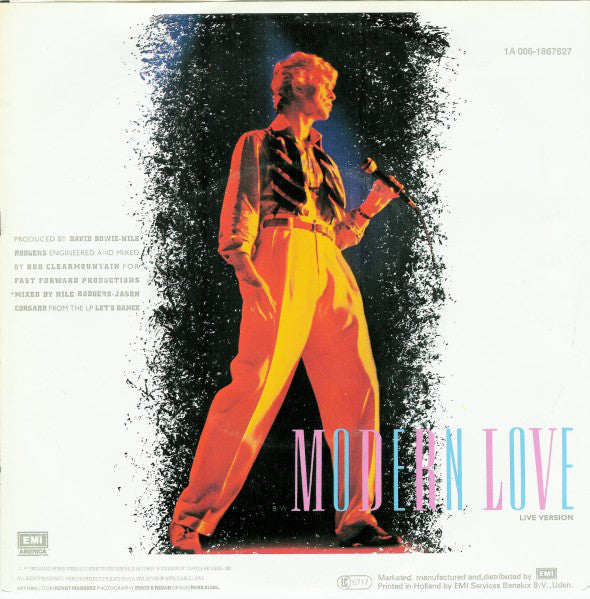 David Bowie : Modern Love (7", Single)