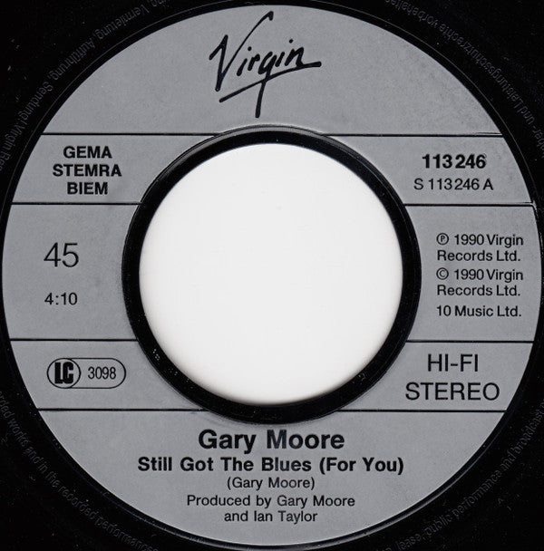 Gary Moore : Still Got The Blues (For You) (7", Single)