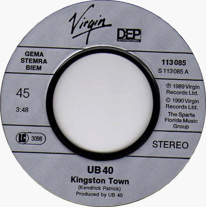 UB40 : Kingston Town (7", Single)