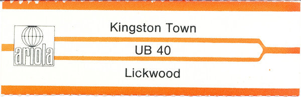 UB40 : Kingston Town (7", Single)