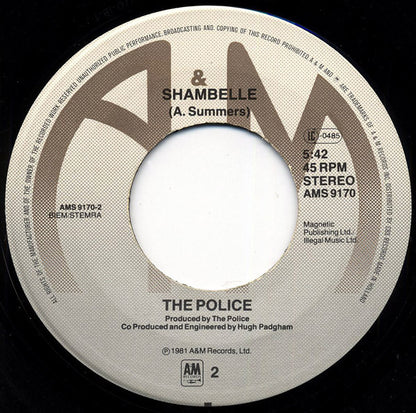 The Police : Every Little Thing She Does Is Magic (7", Single)