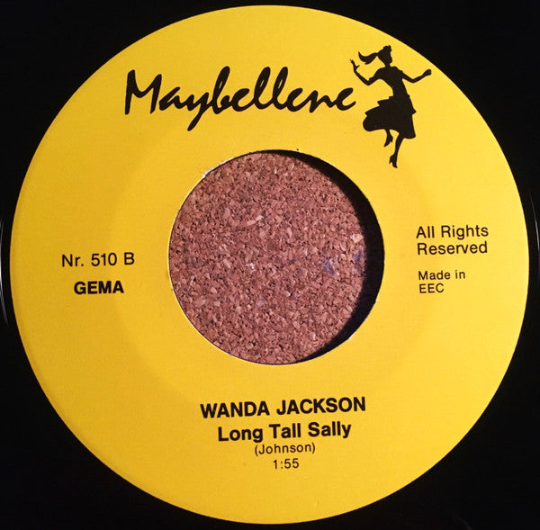 Wanda Jackson : Let's Have A Party (7", Single, RE)