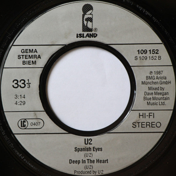 U2 : I Still Haven't Found What I'm Looking For (7", Single)