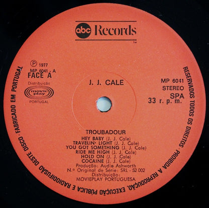 J.J. Cale : Troubadour (LP, Album)