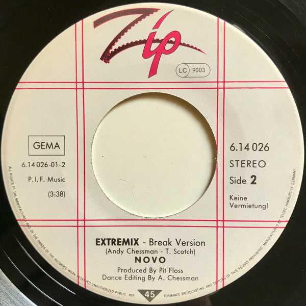 Novo (2) : Extremix (7", Single, Promo)