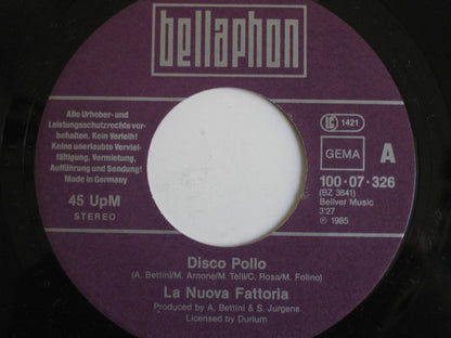 La Nuova Fattoria : Disco Pollo (7", Single)