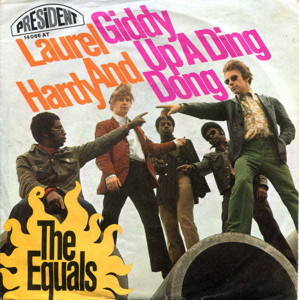 The Equals : Laurel And Hardy / Giddy Up A Ding Dong (7", Single, Mono)