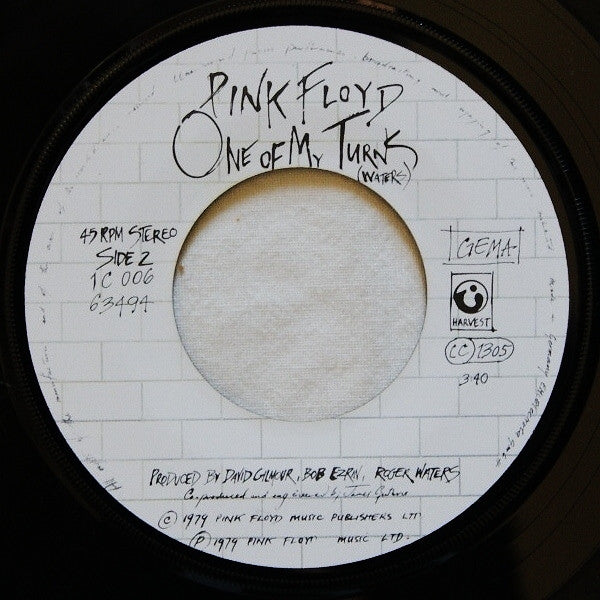 Pink Floyd : Another Brick In The Wall Part II  (7", Single)