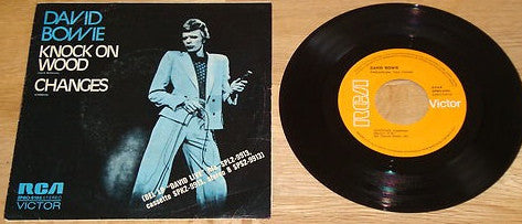 David Bowie : Knock On Wood = Toca Madera / Changes = Cambios (7", Single)