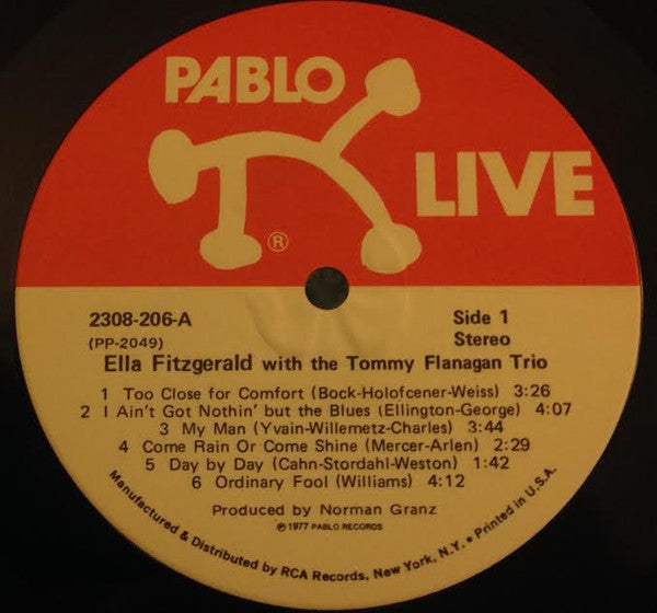 Ella Fitzgerald With The Tommy Flanagan Trio* : Montreux '77 (LP, Album)