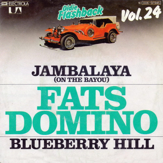 Fats Domino : Jambalaya / Blueberry Hill (7", Single)