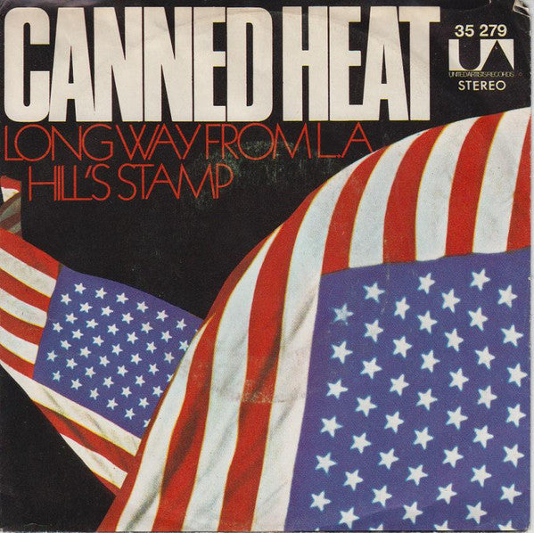 Canned Heat : Long Way From L.A. / Hill's Stomp (7", Single, Mono)