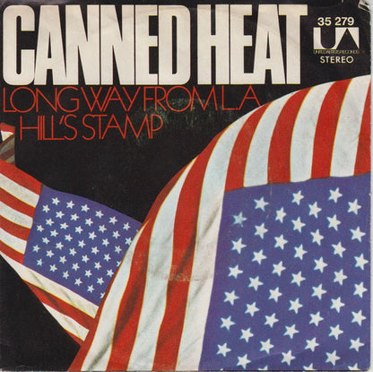 Canned Heat : Long Way From L.A. / Hill's Stomp (7", Single, Mono)