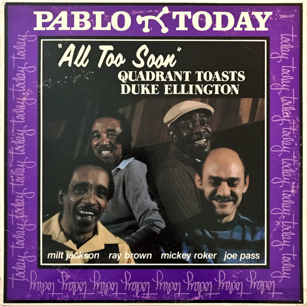 Quadrant (6) Toasts Duke Ellington : All Too Soon (LP, Album)