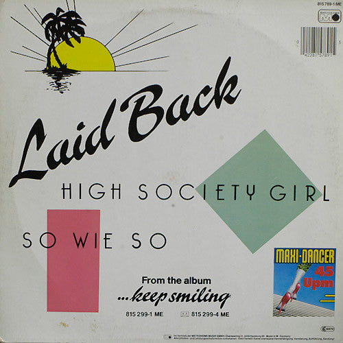 Laid Back : High Society Girl (12", Maxi)