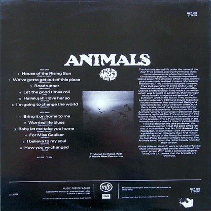 Animals* : The Most Of (LP, Comp)