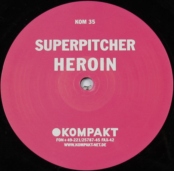 Superpitcher : Heroin (12")