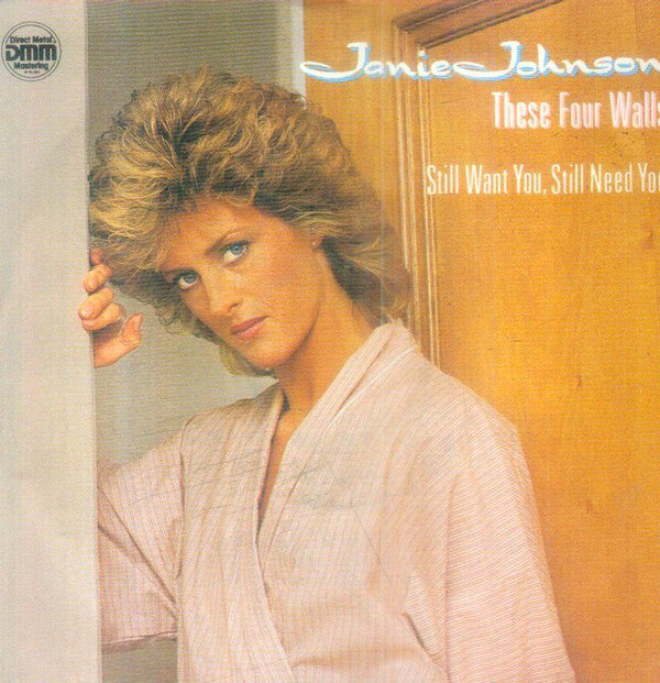 Janie Johnson : These Four Walls (7", Single)