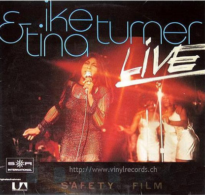 Ike & Tina Turner : Live (LP, Comp, Club)