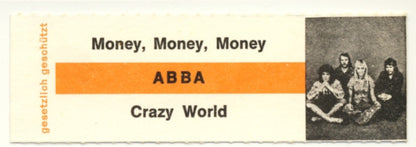 ABBA : Money Money Money / Crazy World (7", Single)