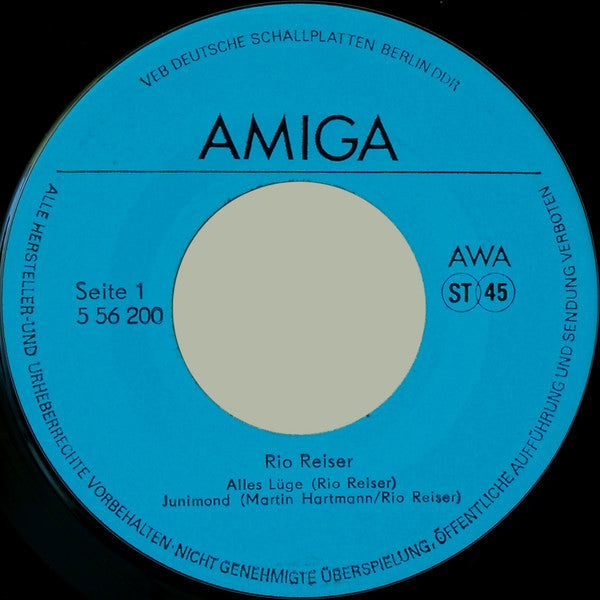 Rio Reiser : Rio Reiser (7", EP)