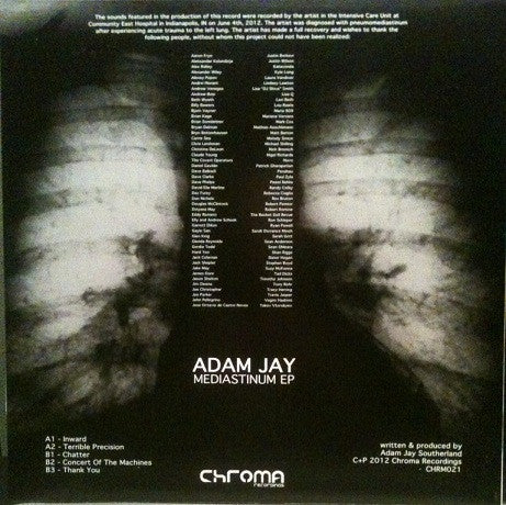 Adam Jay : Mediastinum EP (12", EP)