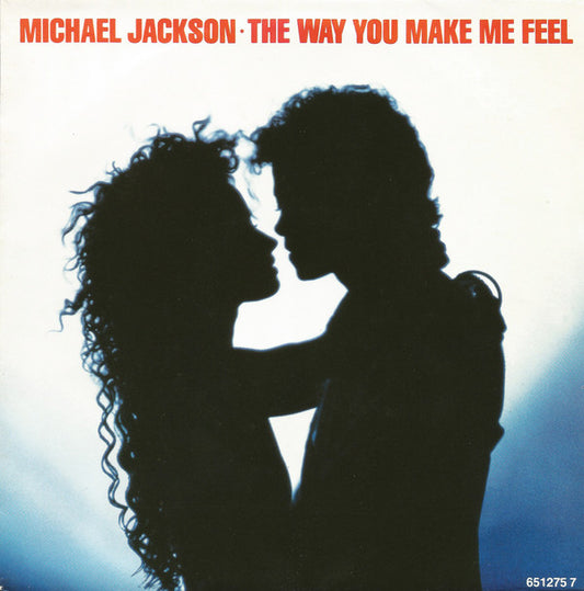 Michael Jackson : The Way You Make Me Feel (7", Single, Lar)