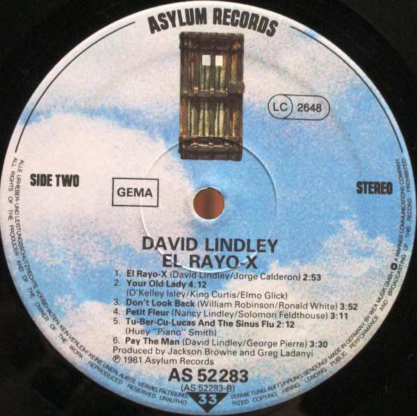 David Lindley : El Rayo-X (LP, Album)