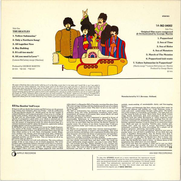 The Beatles : Yellow Submarine (LP, Album, RE)