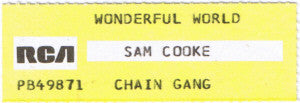 Sam Cooke : Wonderful World (7", Single)