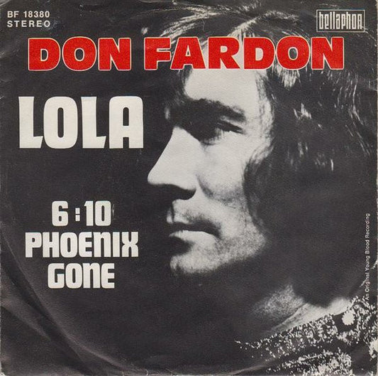 Don Fardon : Lola (7", Single)