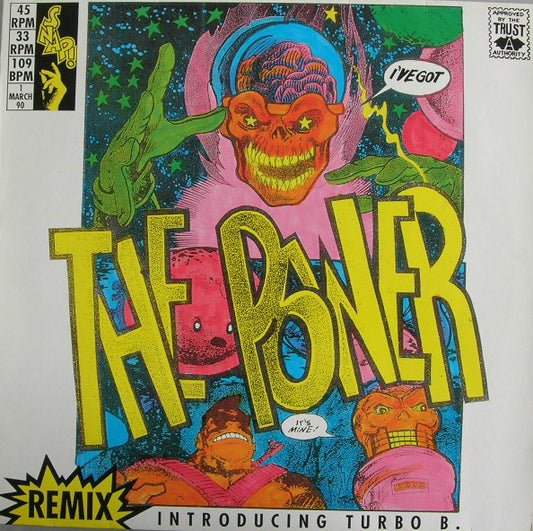 Snap! Introducing Turbo B. : The Power (Remix) (12", Maxi)