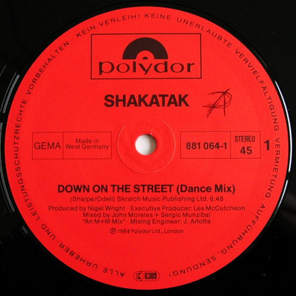 Shakatak : Down On The Street (Dance Mix) (12", Maxi)