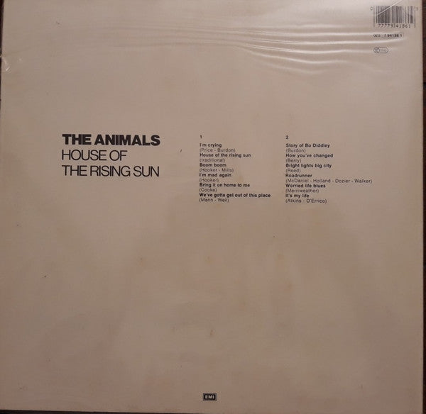 The Animals : House Of The Rising Sun (LP, Comp)