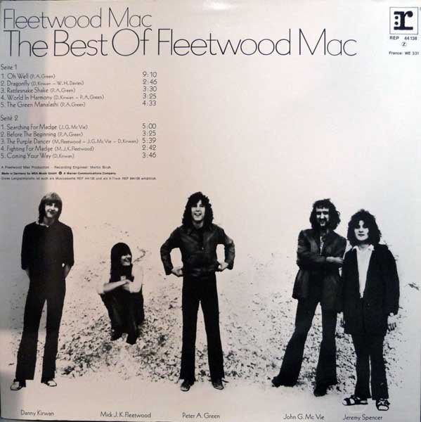 Fleetwood Mac : The Best Of Fleetwood Mac (LP, Comp, RE)