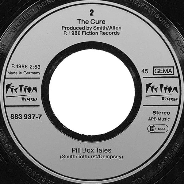 The Cure : Boys Don't Cry (New Voice • New Mix) (7", Single)