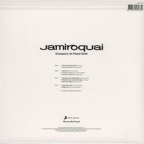 Jamiroquai : Emergency On Planet Earth (2xLP, Album, RE, RM, 180)