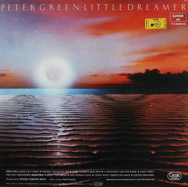 Peter Green (2) : Little Dreamer (LP, Album)