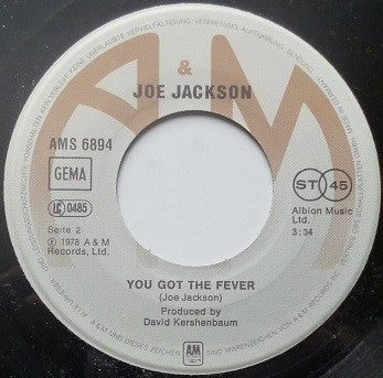 Joe Jackson : Is She Really Going Out With Him? (7", Single)