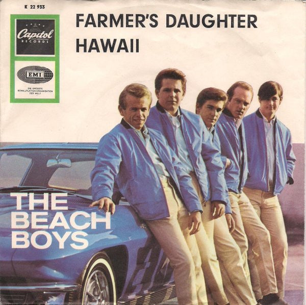 The Beach Boys : Farmer's Daughter / Hawaii (7", Single)