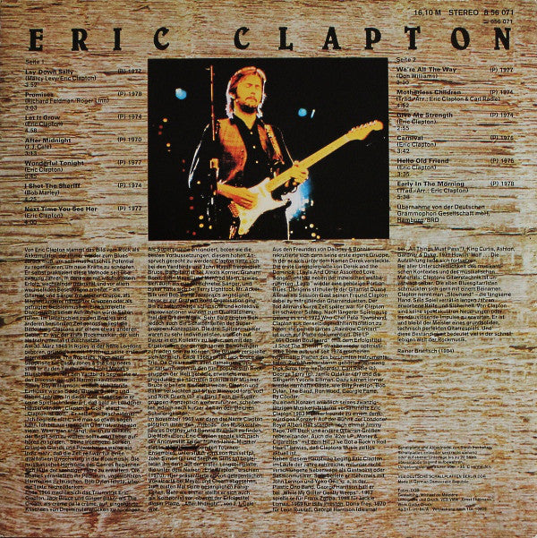 Eric Clapton : Eric Clapton (LP, Comp)